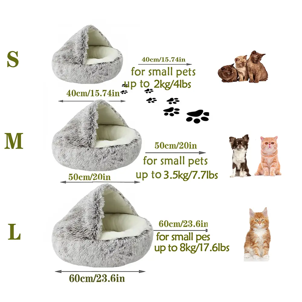 PawsSnuggy™ – Calming Pet bed