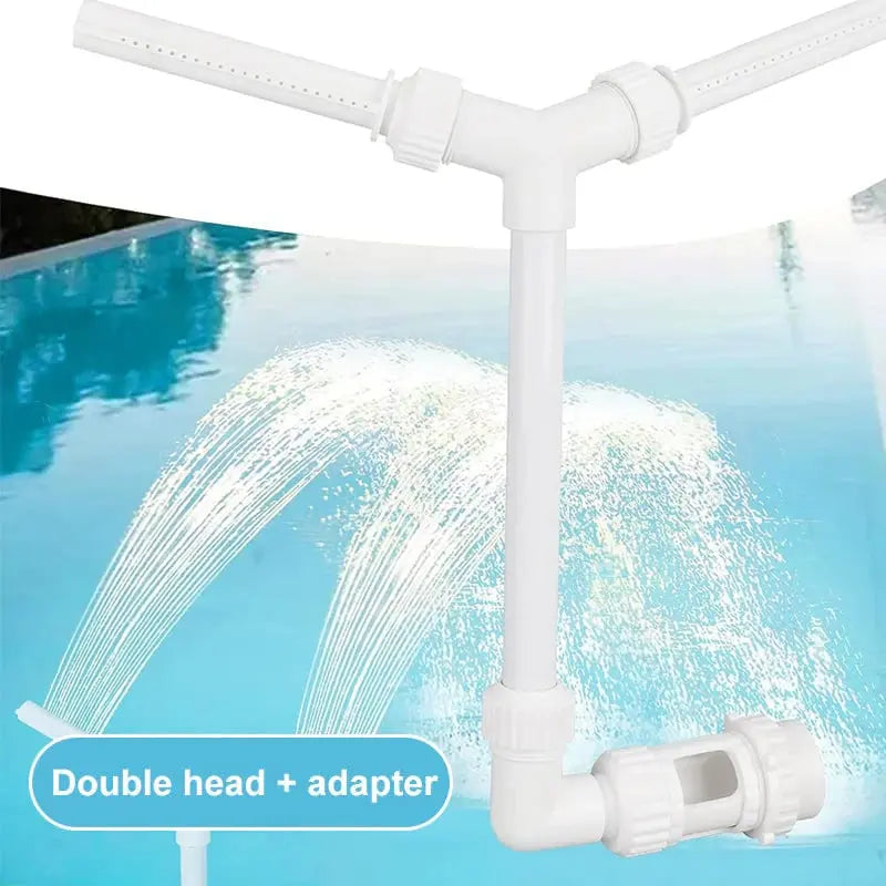 PoolFountainFun™ – Solar LED Pool Fountain