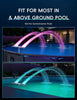 PoolFountainFun™ – Solar LED Pool Fountain