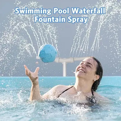 PoolFountainFun™ – Solar LED Pool Fountain