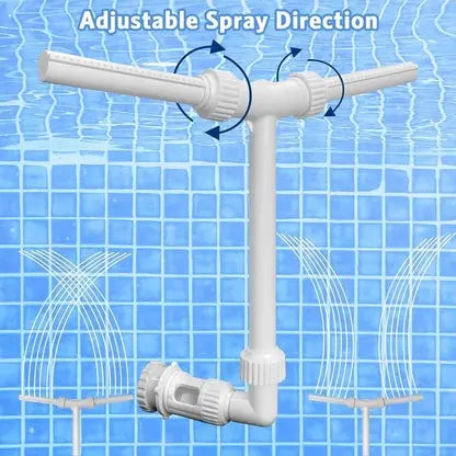 PoolFountainFun™ – Solar LED Pool Fountain