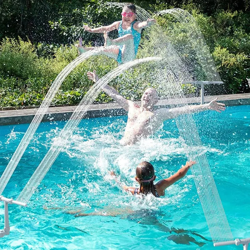 PoolFountainFun™ – Solar LED Pool Fountain