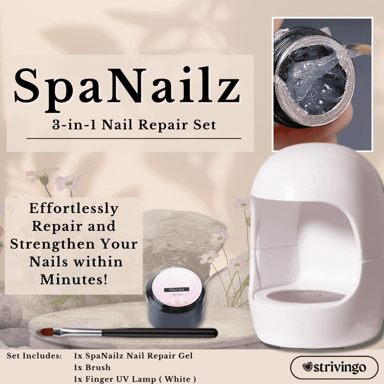 SpaNails™ – 3-in-1 Nail Repair Set