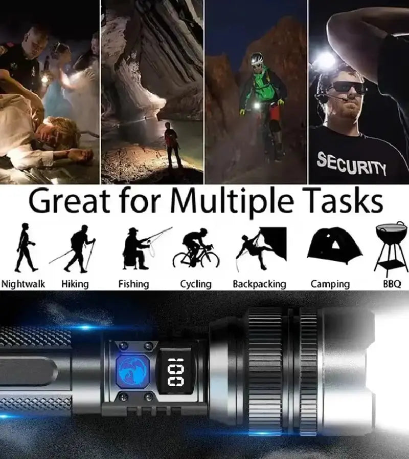 SaberLight™ – Ultra-bright Flashlight