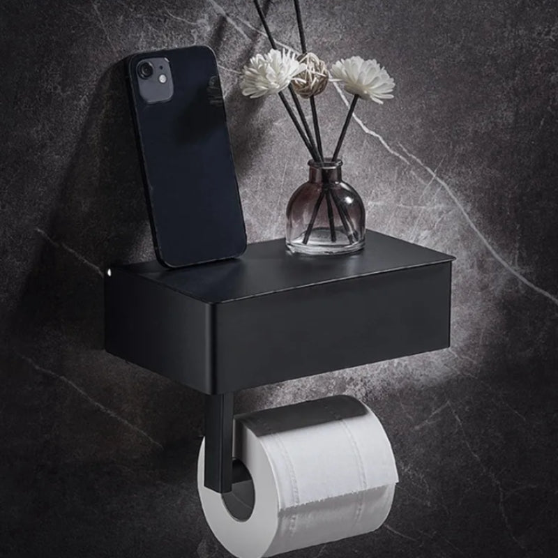 LuxeRolly™ – Stylish Toilet Paper Holder