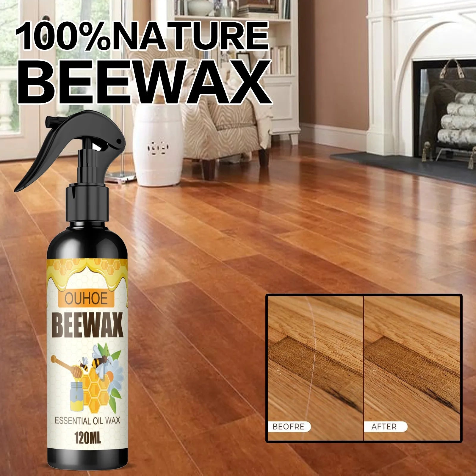 1+1 Free | WoodWax™ – Beeswax Wood Polish