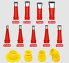 Topy™ - Universal Integrated Rubber Nozzle Tool Kit
