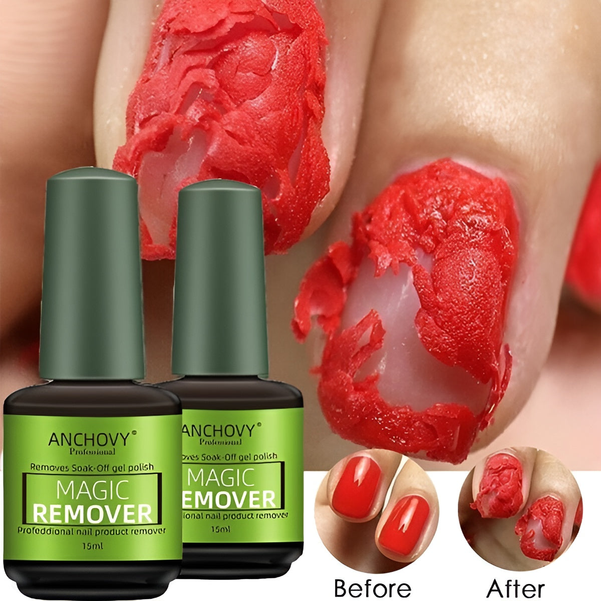 1+1 Free | NailMagic™ – Fast and Gentle Nail Polish Remover