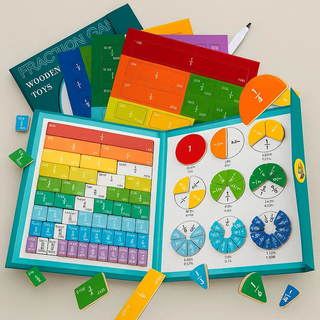 MagneMathFun™ – Magnetic Fraction Blocks