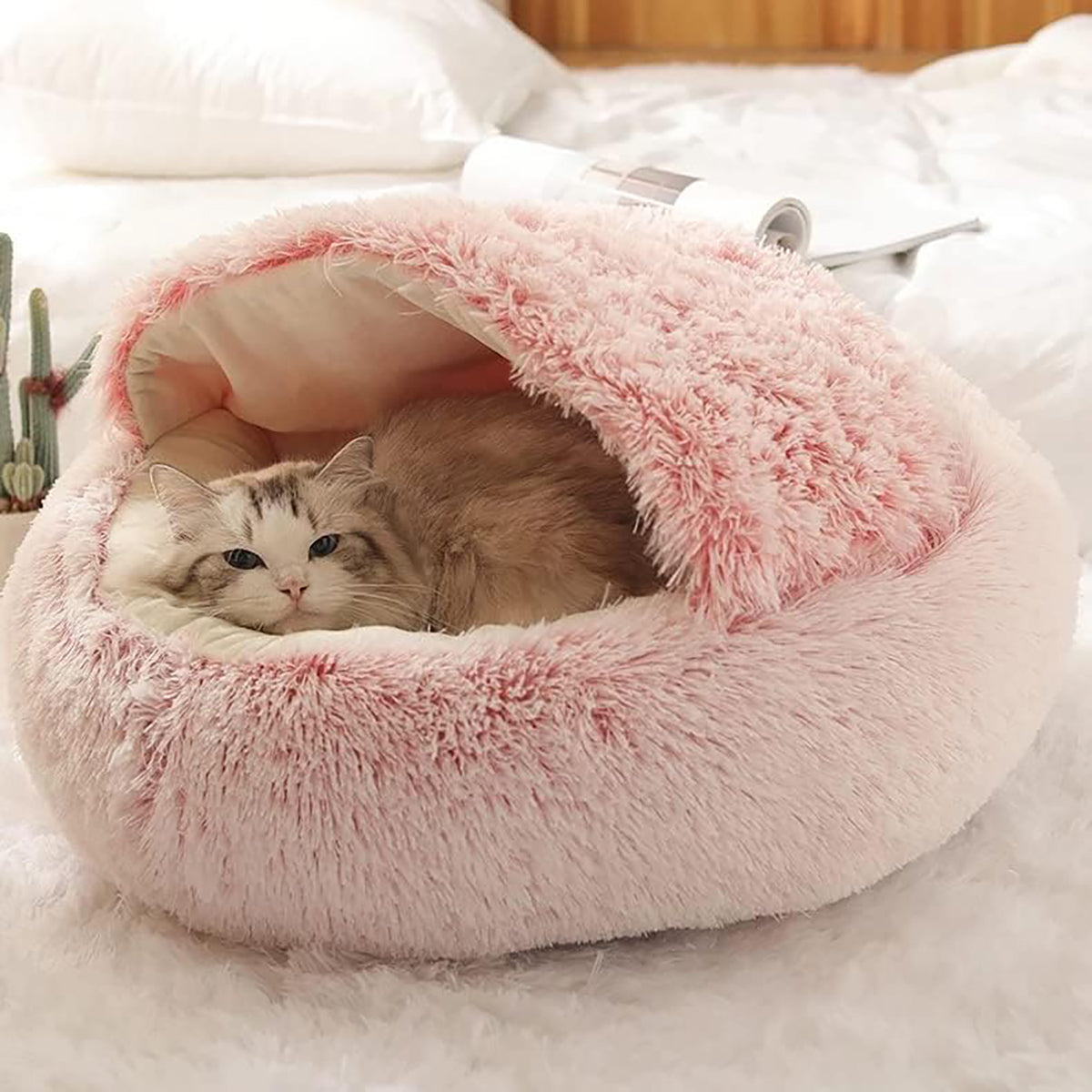 PawsSnuggy™ – Calming Pet bed