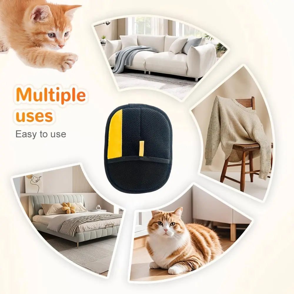 CatzNinja™ – Electrostatic Gloves for Removing Pet Hair