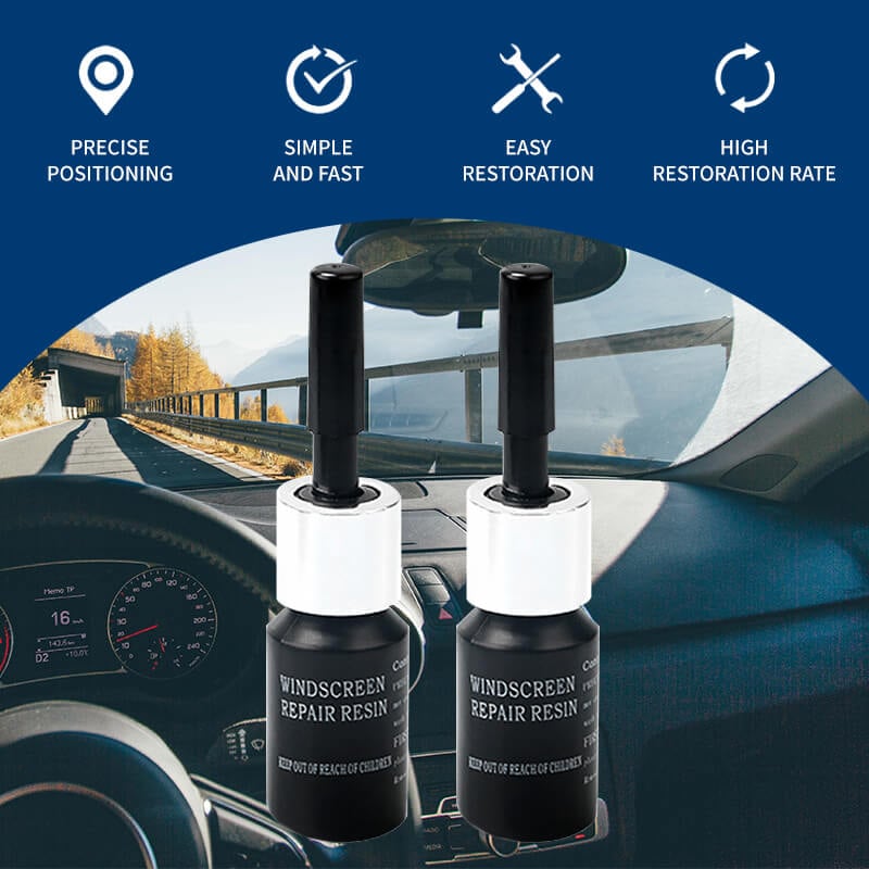 1+1 Free | Glaze™ - Glass repair kit - Repairs cracks in just a few minutes