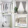 SteelyStang™ – Adjustable, drill-free Curtain and Shower rod