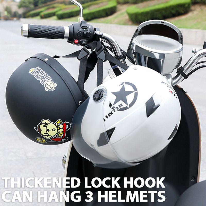 1+1 Free | LockHelmy™ – Motorcycle Helmet lock with Theft Protection