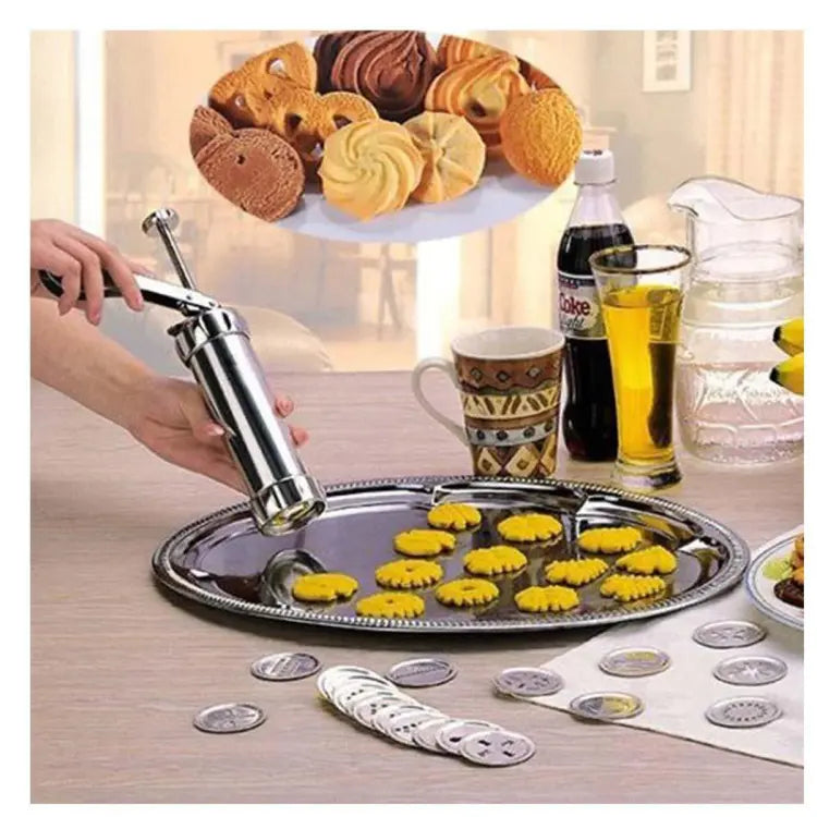 ProBaker™ – Stainless steel Cookie press set