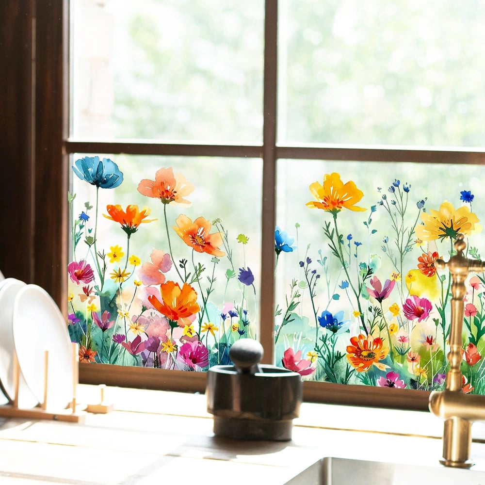 1+1 Free | FlowerSticky™ - Window Sticker