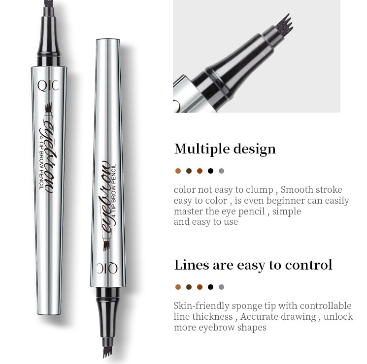 1+1 Free | QicPen™ - Microblading Eyebrow 4-in-1 Tattoo Pencil