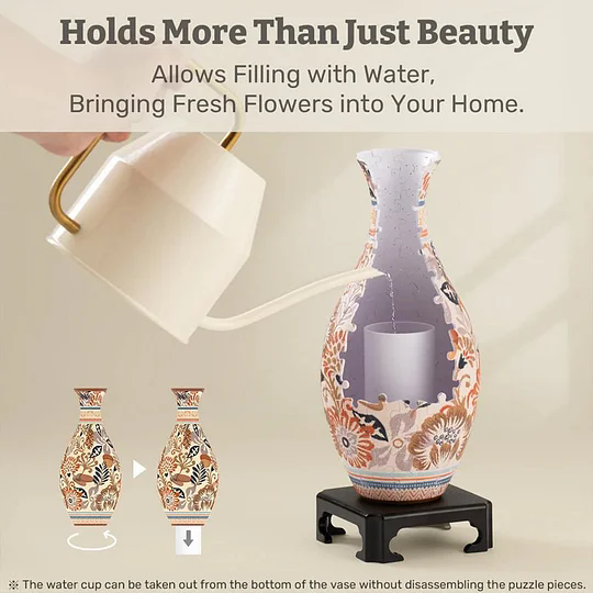 VasePure™ – Puzzle Flower Vase that holds Real Water