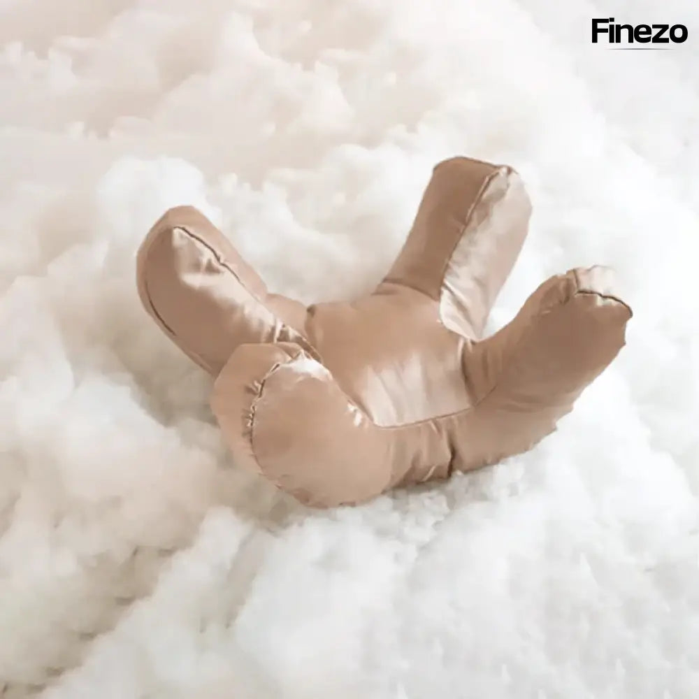 ErgoSnooze™ – Memory Foam Neck support with Satin Cover
