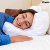 ErgoSnooze™ – Memory Foam Neck support with Satin Cover