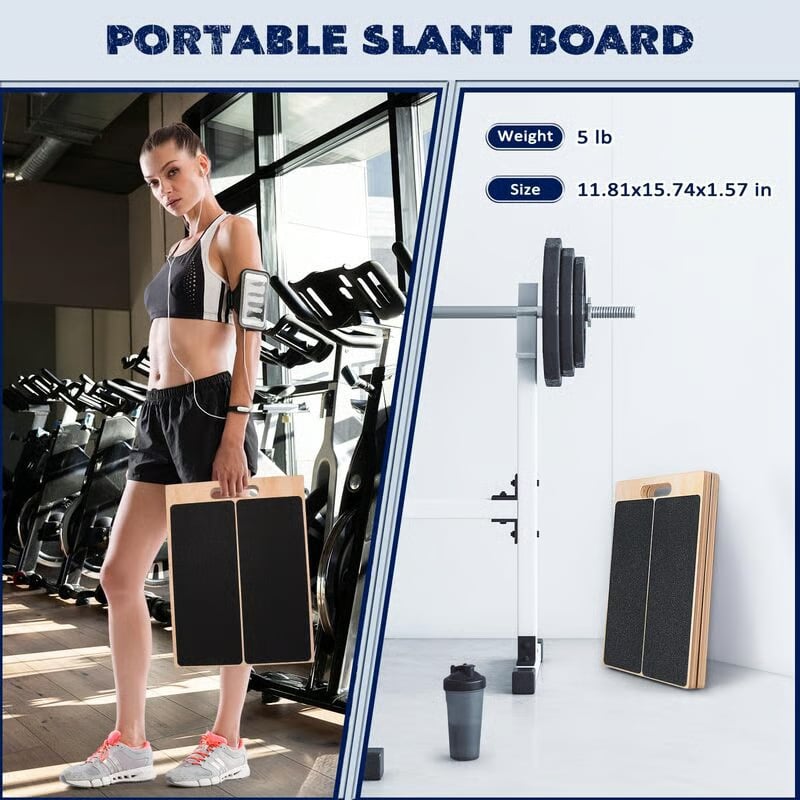 StretchWood™ – Portable Wooden Slant Board
