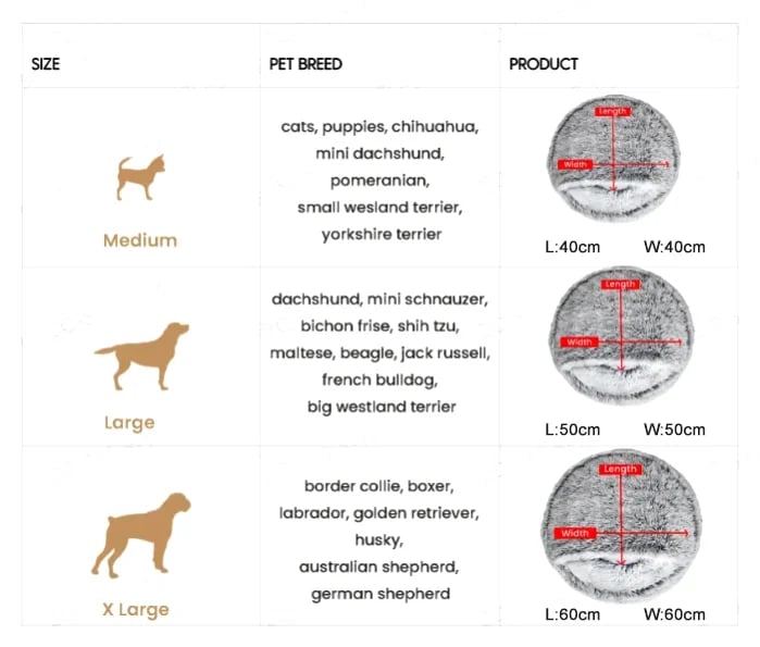 PawsSnuggy™ – Calming Pet bed