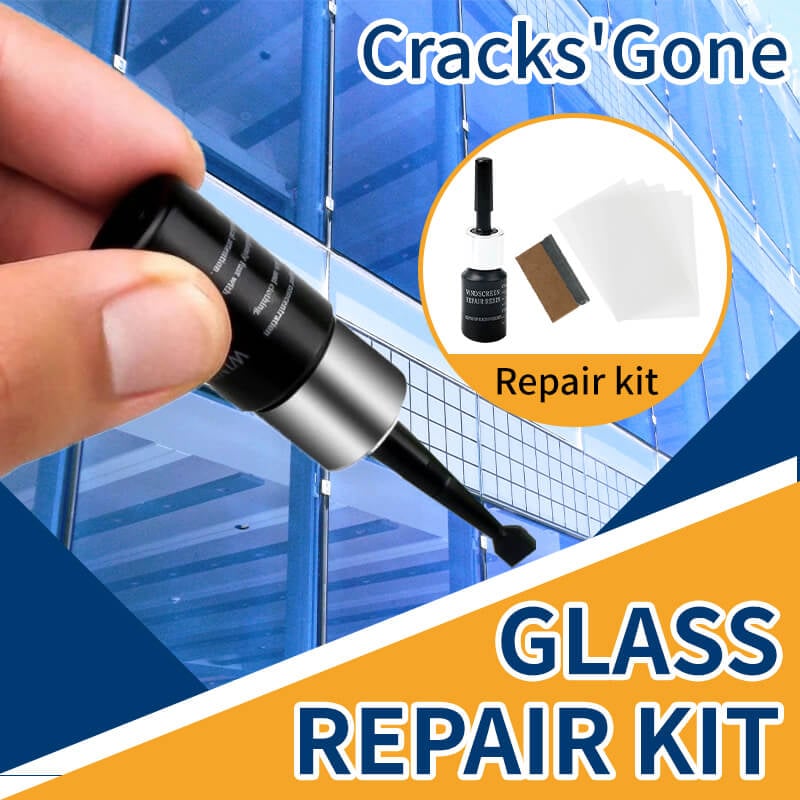 1+1 Free | Glaze™ - Glass repair kit - Repairs cracks in just a few minutes