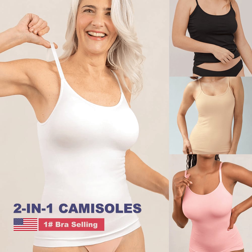 1+1 Free | ComfortBra™ - Women's camisole with Integrated Bra
