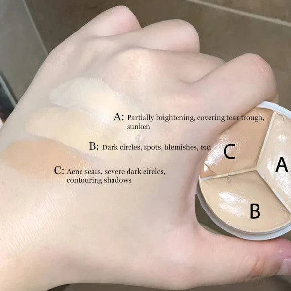 Tricolor™ – 3-in-1 Concealer Palette