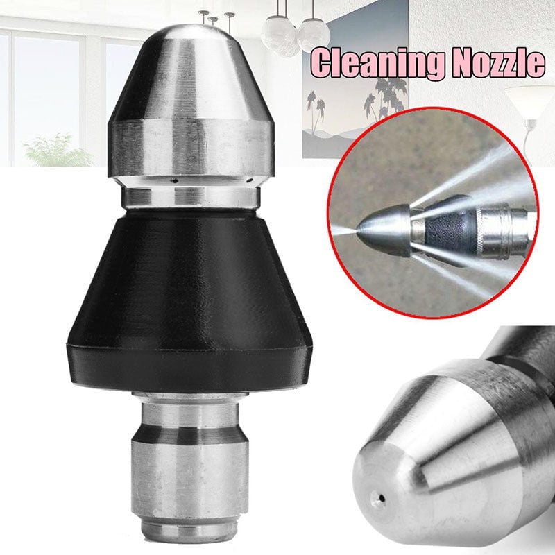 1+1 Free | NozzleTurbo™ – High-Pressure Nozzle for Drain and Pipe Cleaning