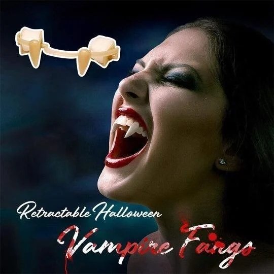 1+1 Free | VampFangs™ – Automatically Retractable Vampire Teeth