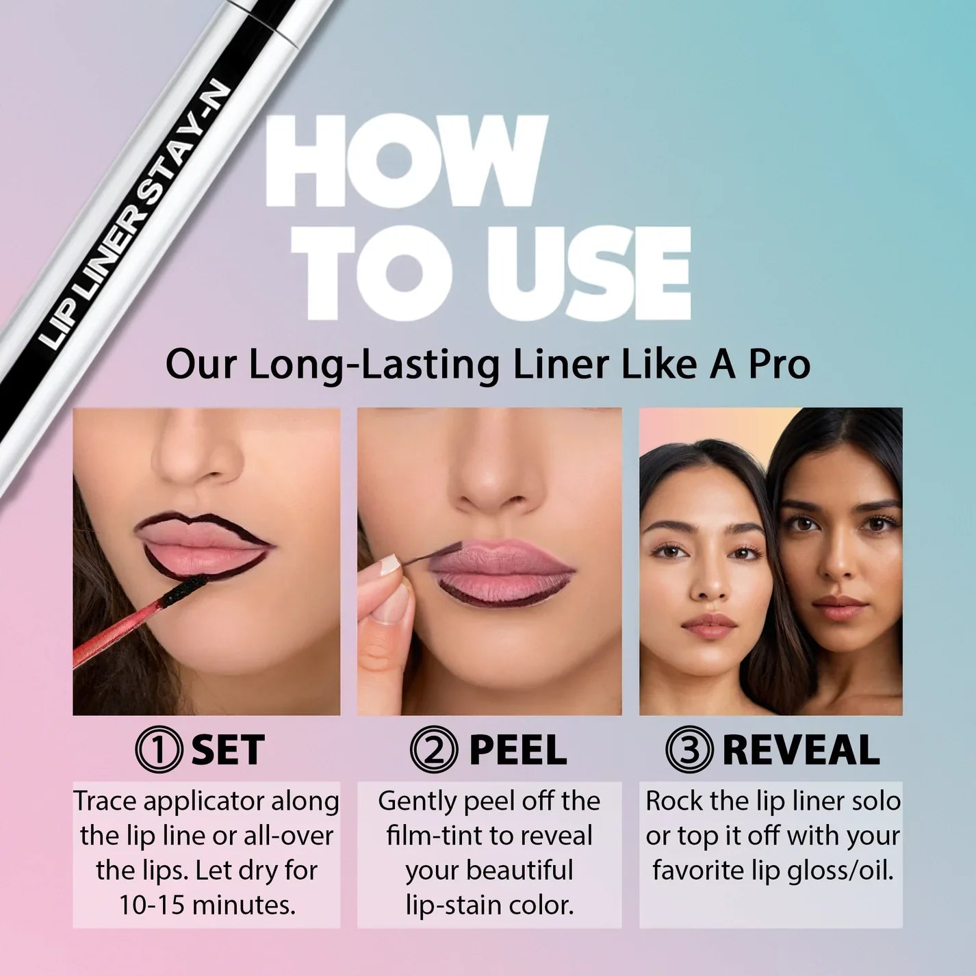 1+1 Free | PlumpLip™ – 12-hour Lip Liner