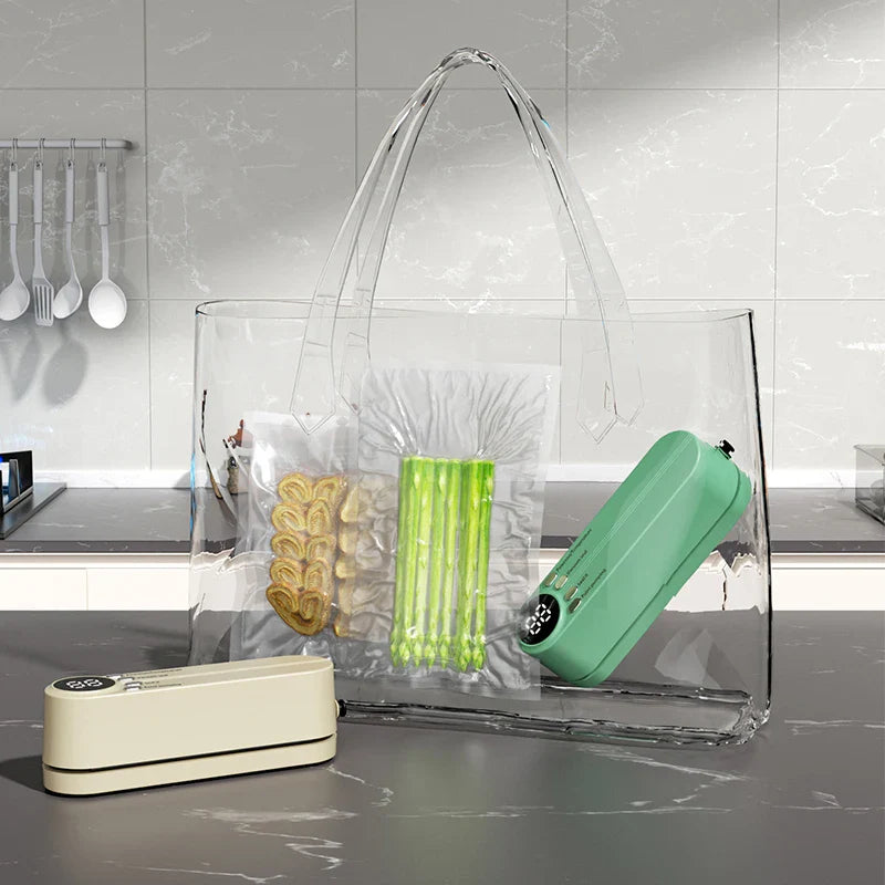 HomeSealer™ – Compact Vacuum Food Sealer for Long-lasting Freshness