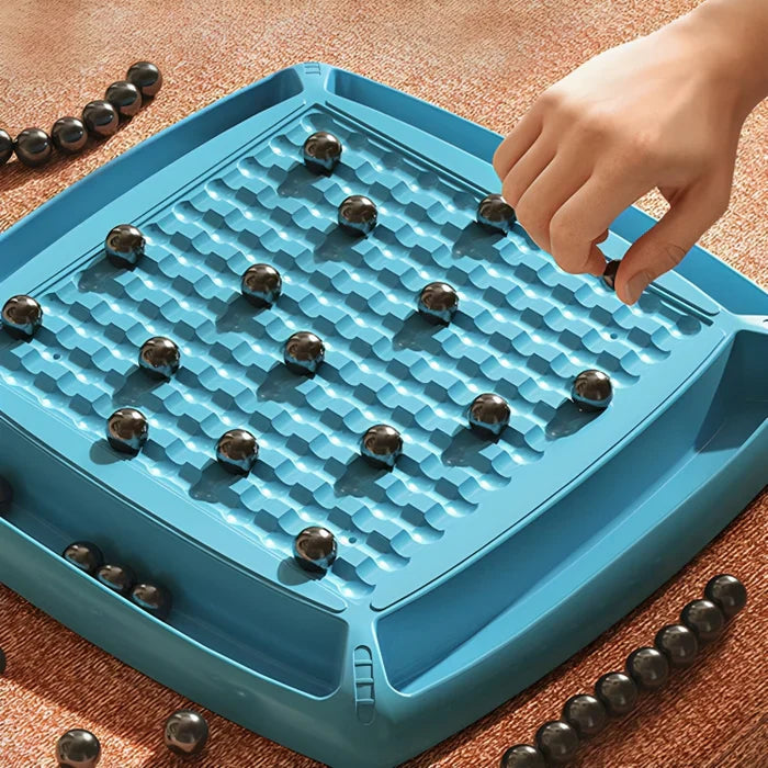 MagnaChess™ – Magnetic Chess game for Families, Travel, and Mental Fitness