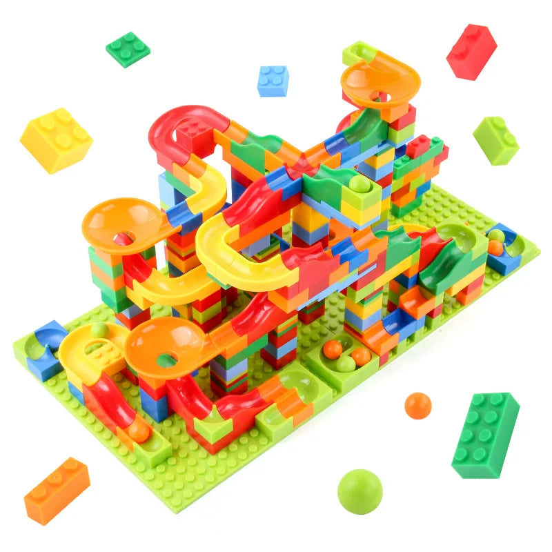 MazeBuilder™ – DIY Toy for building Marble Runs