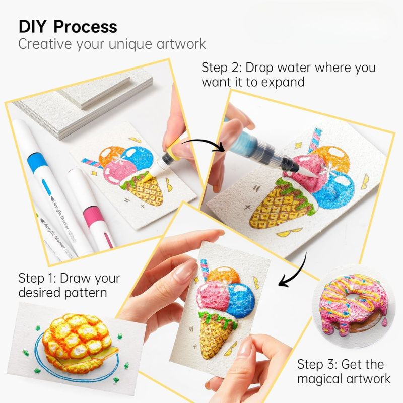 PuffPainter™ – Puffy Paint Art Kit for Kids