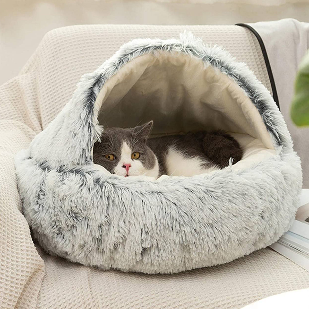PawsSnuggy™ – Calming Pet bed