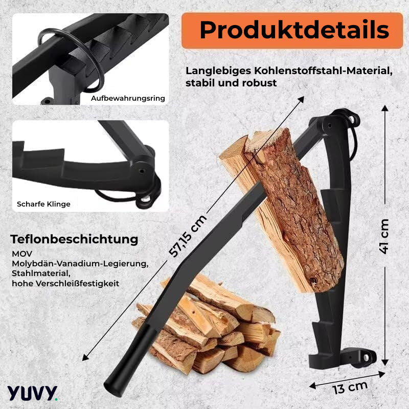 MasterLog™ - Wall-Mounted Log Splitter