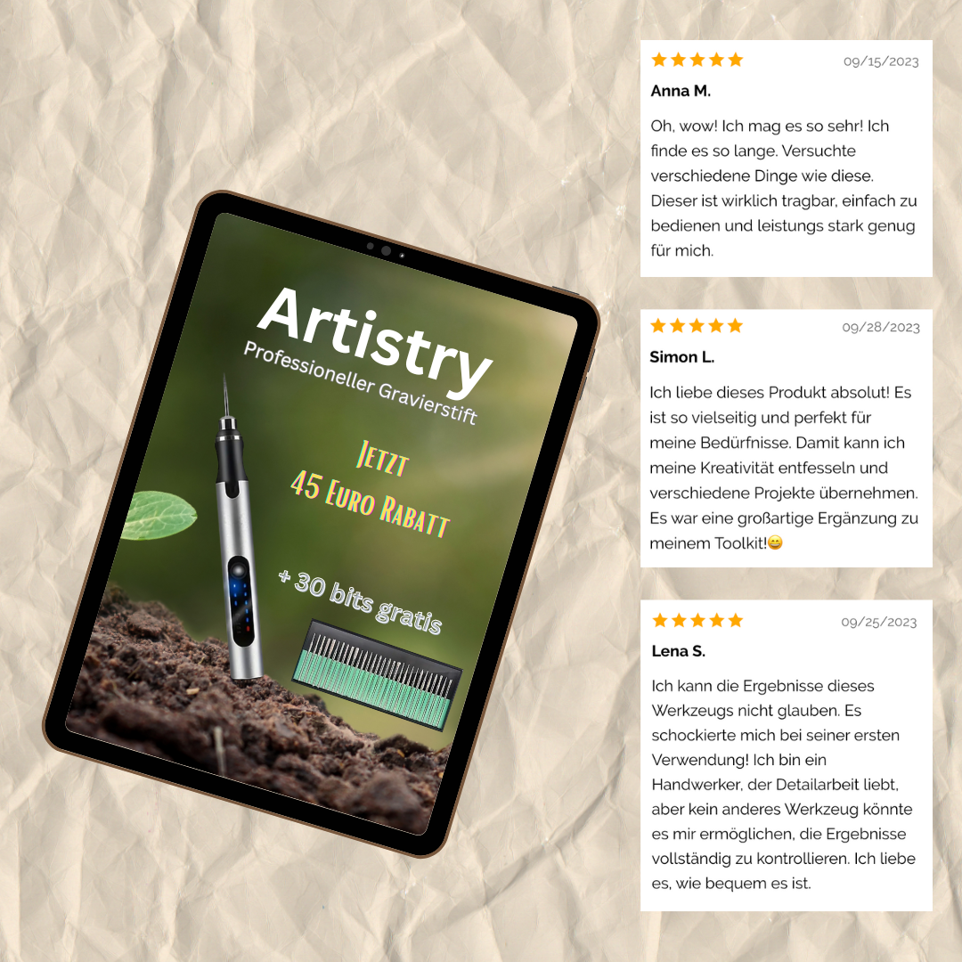Artistrico™ – Precision Engraving Pen