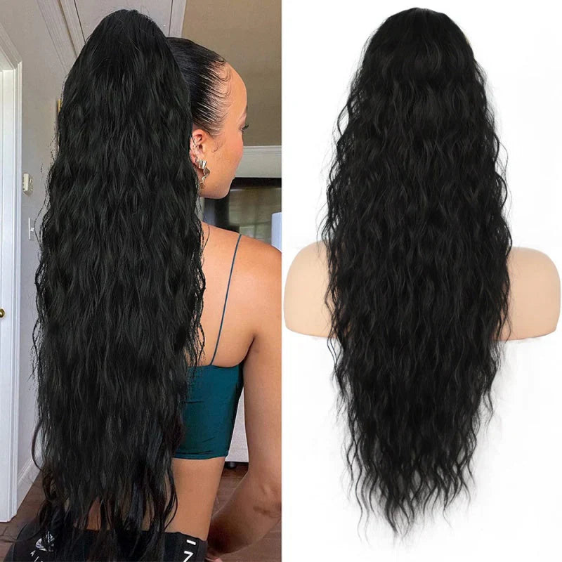 VolureStyle™ – Natural-looking Clip-in ponytail for Instant volume