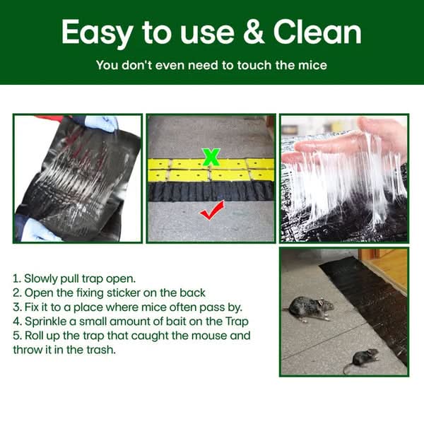 1+1 Free | StickyRat™ – Extra Large Humane Adhesive Trap for Rodents