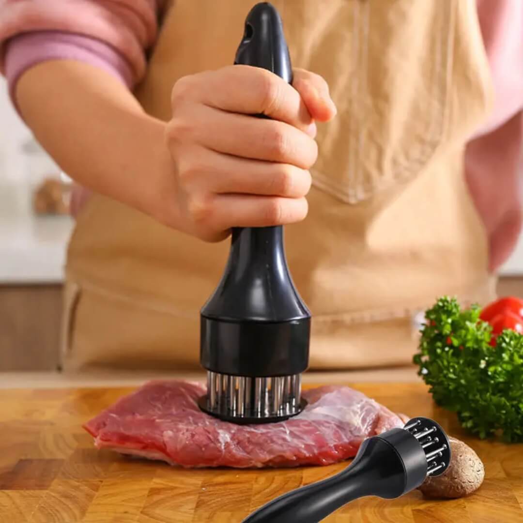 1+1 Free | TendMeat™ – Stainless Steel Meat Tenderizer