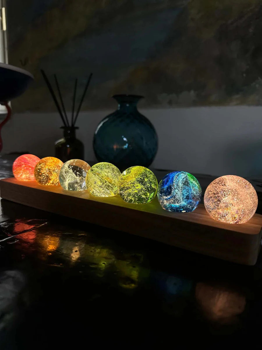 EmoSphere™ – 7-piece Emotion Galaxy Crystal Ball Set